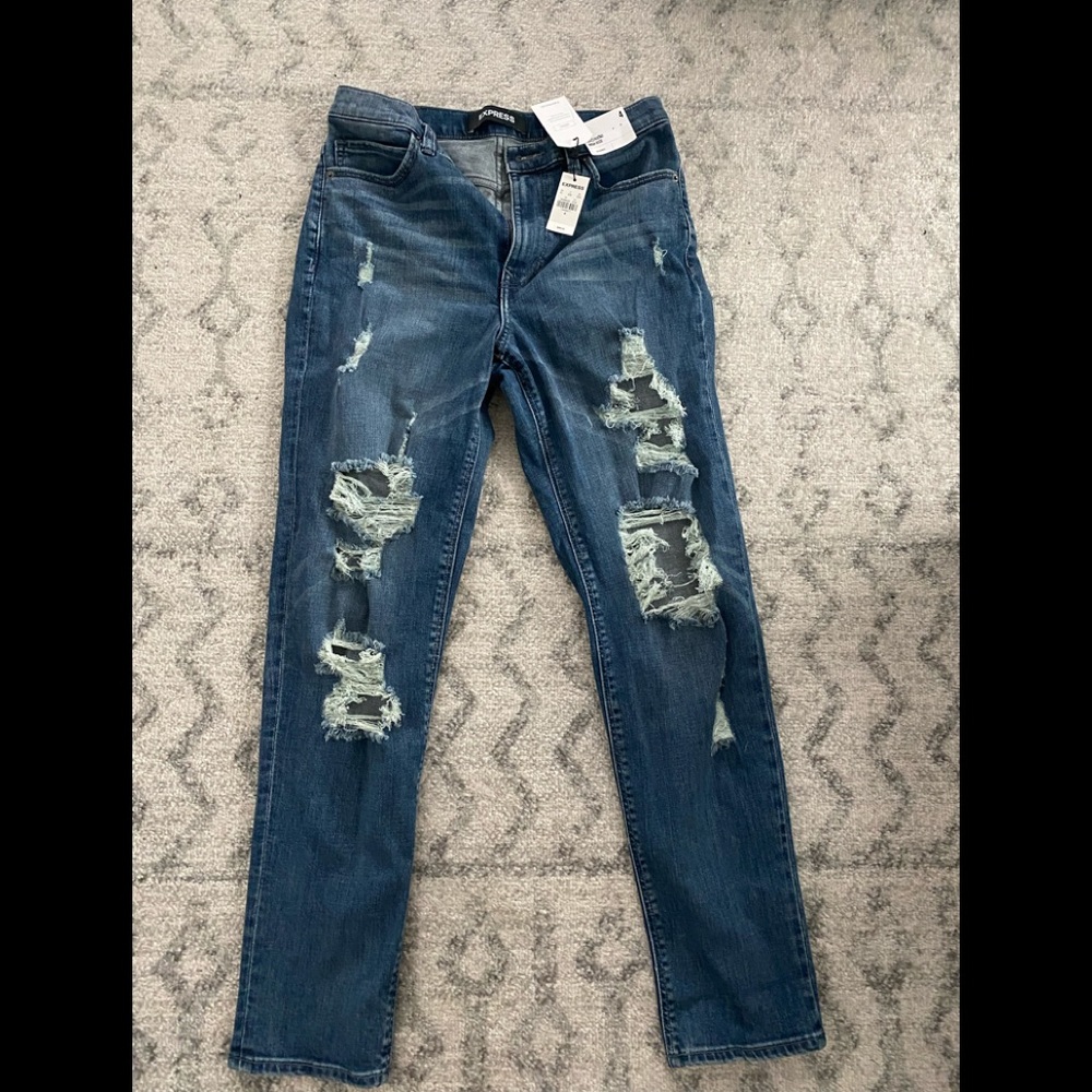 Express jeans - new with tags - size 4 - girlfriend  jeans